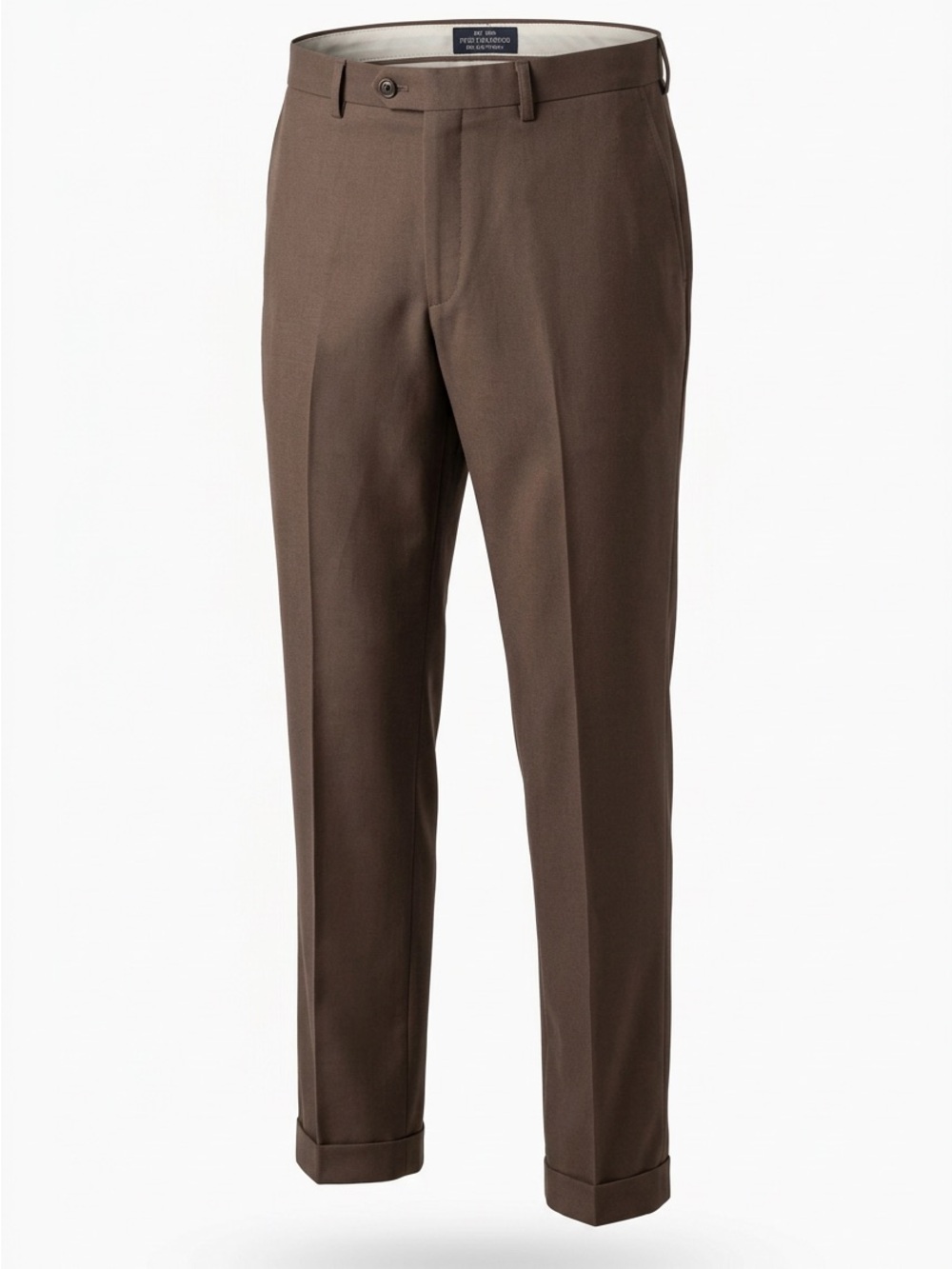 Haggar Chocolate Brown Tailored Dress Pants